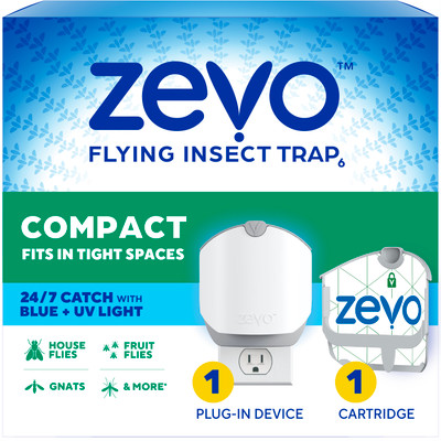 Front of pack for Zevo Flying Insect Trap Compact