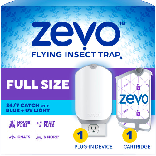 Front of pack for Zevo flying insect trap