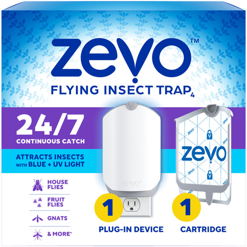 Front of pack for Zevo flying insect trap
