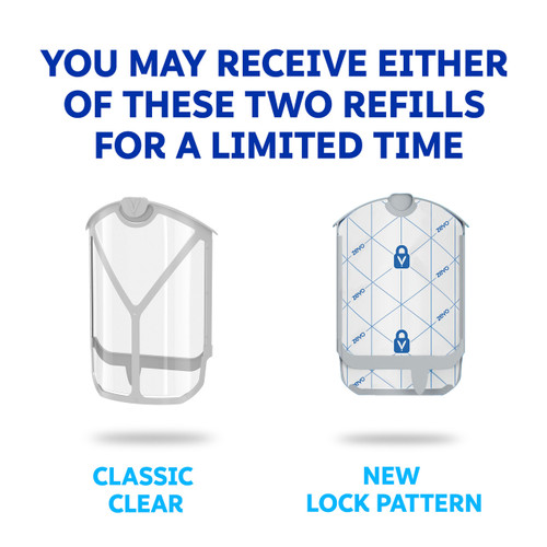 You may receive either of these two refills for a limited time