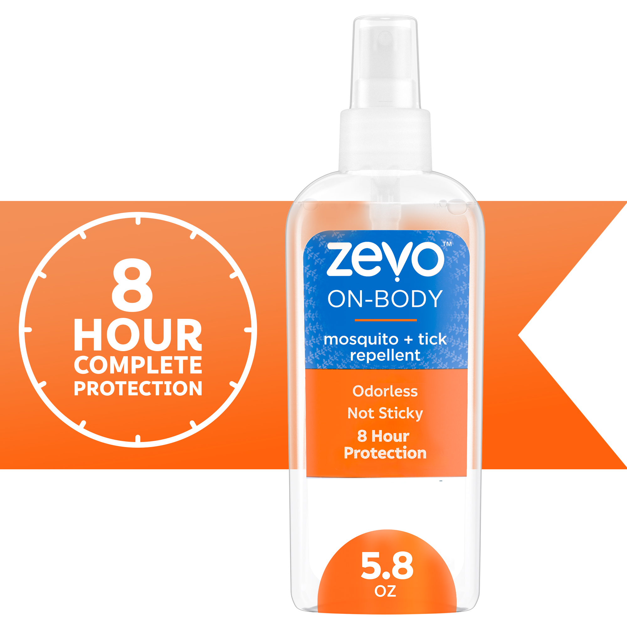 On-Body Mosquito and Tick Repellent Pump Spray Front Image