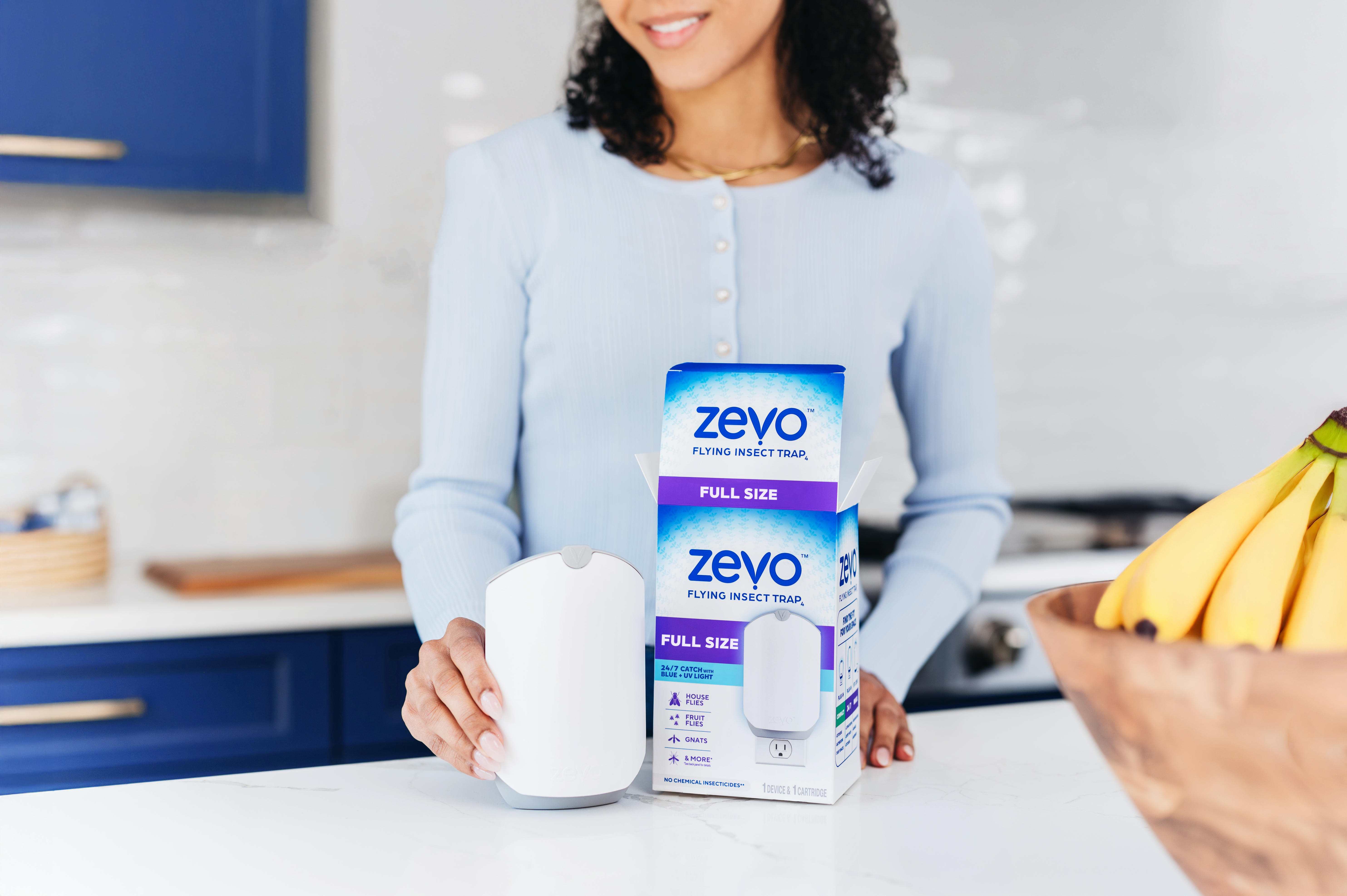 How does Zevo help get rid of houseflies? How does Zevo help get rid of fruit flies?