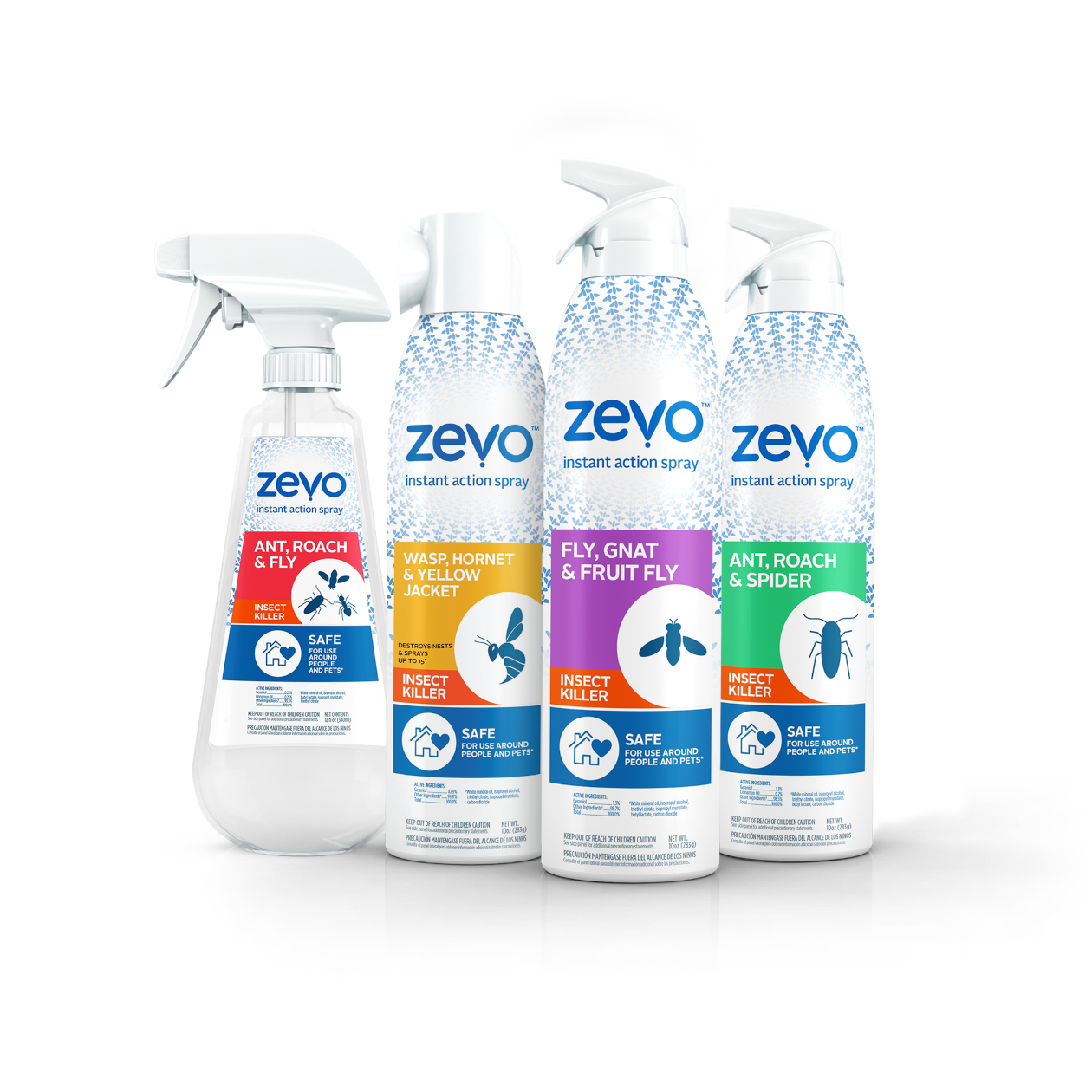 Insect Killer3 Sprays Work Zevo
