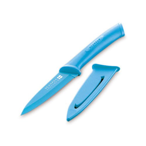 Scanpan Spectrum Soft Touch Utility Knife 9.5cm Blue