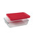 Pyrex Rectangle Storage 750ml Red
