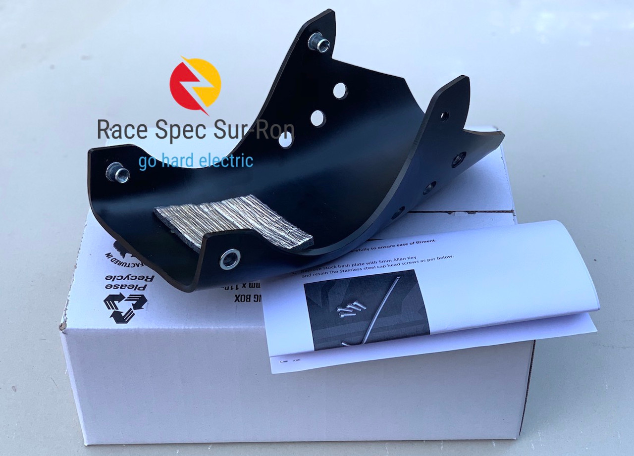 Sur ron skid plate clearance