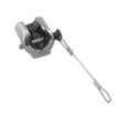 Ball Socket Deck Hinge - Flat