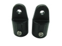 Nylon Outside Eye Ends - Black