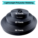 EZ-Xtend Polyester Webbing 1 Inch Lightweight - Sizes