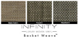Infinity Luxury Woven Vinyl Flooring - HD Thickness - Basket Weave