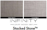 Infinity Luxury Woven Vinyl Flooring - HD Thickness - Stacked Stone