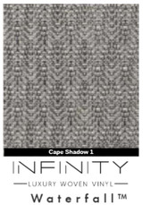 Infinity Luxury Woven Vinyl Flooring - HD Thickness - Waterfall