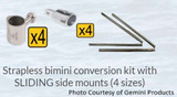 Strapless Bimini Conversion Kit