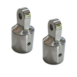 Extra Heavy Duty Outside Bimini Top Eye Ends - Stainless Steel
