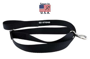 EZ-Xtend Premium Pontoon Boat Canopy and Bimini Top Strap with Adjustable Hook - All Stainless Steel Bimini Top Hardware - Best Replacement Straps - Black