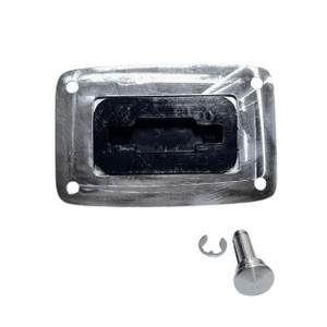 HD Deck Fitting with Pull Pin - Stainless Steel
