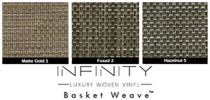 Infinity Luxury Woven Vinyl Flooring - HD Thickness - Basket Weave