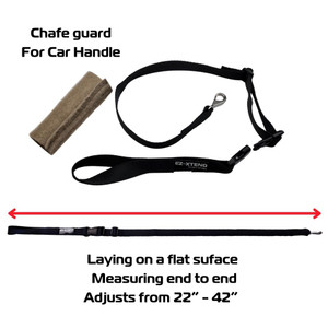EZ-Xtend Dog Car Restraint System - Measurements