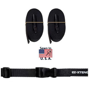EZ-Xtend Utility Straps Quick Release Buckles HD 1" Polyester Webbing