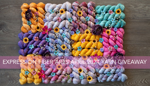 A GORGEOUS and EXQUISITE Hand-Dyed Yarn Giveaway! !