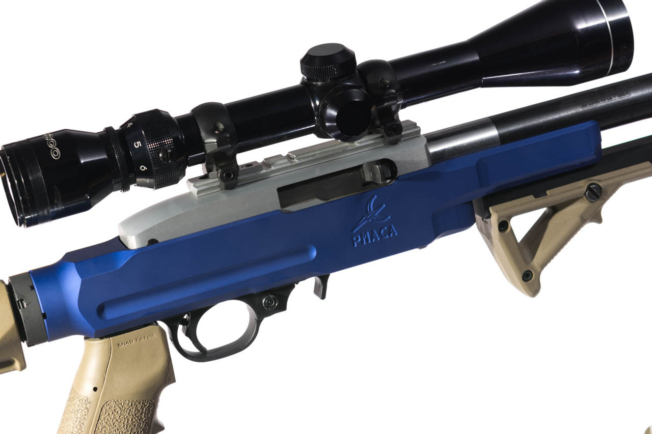 PMACA 10/22 Standard Chassis - Blue Anodize