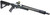 PMACA  Carbon Fiber Keymod  free float tube with a fully assembled rifle. 
