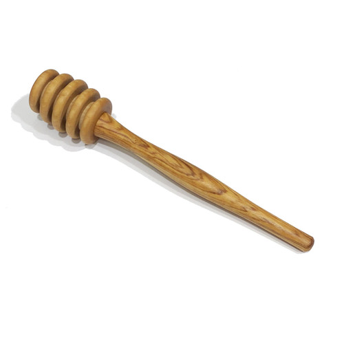 MarnaMaria Spices and Herbs Olive Wood Honey Dipper