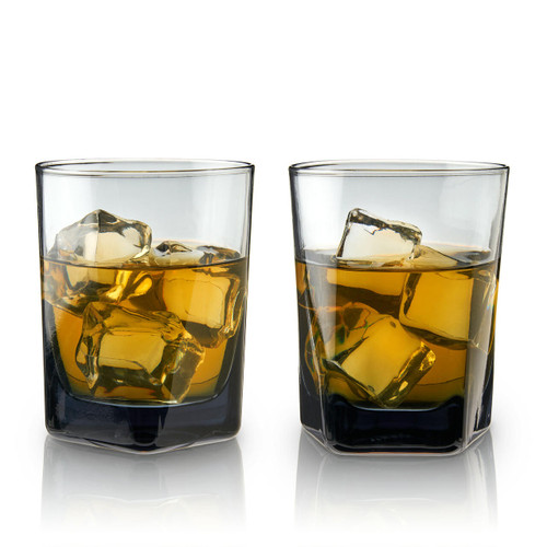 MarnaMaria Purveyors and Co Smoke Double Old Fashioned Glasses