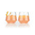 MarnaMaria Purveyors and Co Angled Crystal Cocktail Tumblers, Set of 2