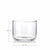 MarnaMaria Purveyors and Co Crystal Negroni Glasses, Set of 2