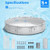 Round Above Ground Swimming Pool With Pool Cover-Gray - Color: Gray D681-NP10424GR
