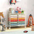 12 Drawers Rolling Storage Cart for Home and Office-Macaron - Color: Macaron D681-JV12580GW