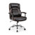 Height Adjustable Big and Tall Office Chair Computer Desk Chair with Metal Base-Brown - Color: Brown D681-CB10337CF