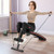 Multifunctional Sit up Bench 4 Position Adjustable Metal Workout Bench - Color: Black D681-FH10096