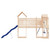  Outdoor Playset Pine Solid Pine Wood Large Durable A949-3156892