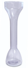 Plastic 28oz Yard styled cup for frozen cocktails and beers
