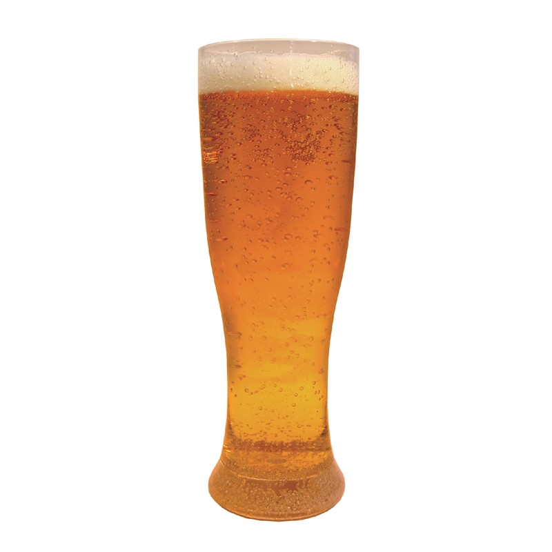Plastic Bubble Pilsner Glass