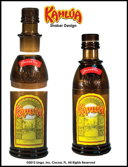 Jose Cuervo Bottle cocktail shaker set