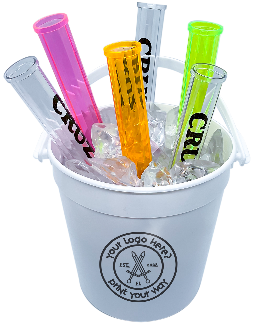 32 oz Plastic Rum Buckets — Bar Products