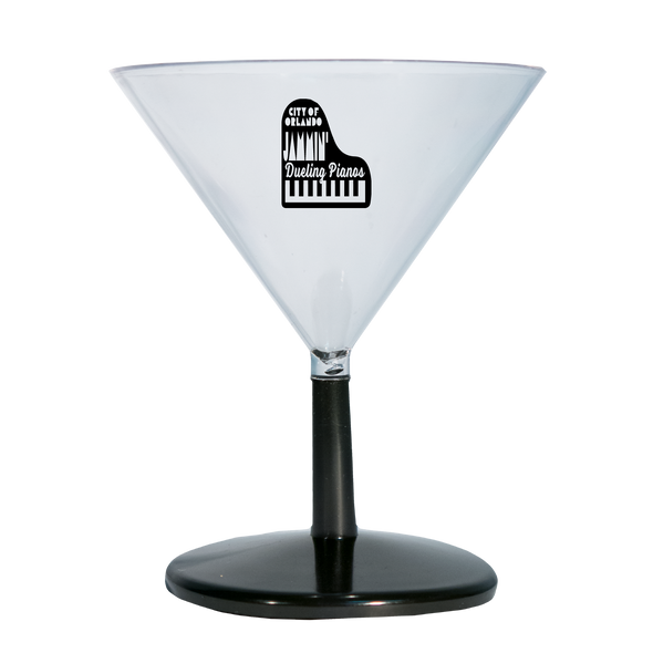 Plastic Mini Martini Glass Custom Imprinted