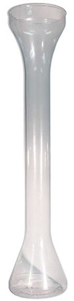 24 oz Plastic Half Yard Clear 24 oz Plastic Half Yard Clear