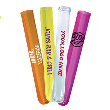 Smooth Plastic Test Tube Custom Printed