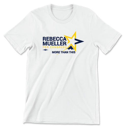 Rebecca Mueller (Unisex & Women's WhiteTee)