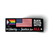 Liberty and Justice (10" x 3.5" Vinyl Sticker)