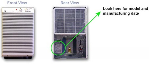 Dehumidifier Model Number