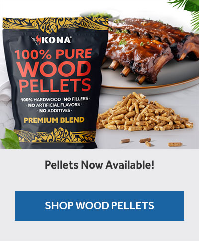 Kona Wood Pellets Now Available
