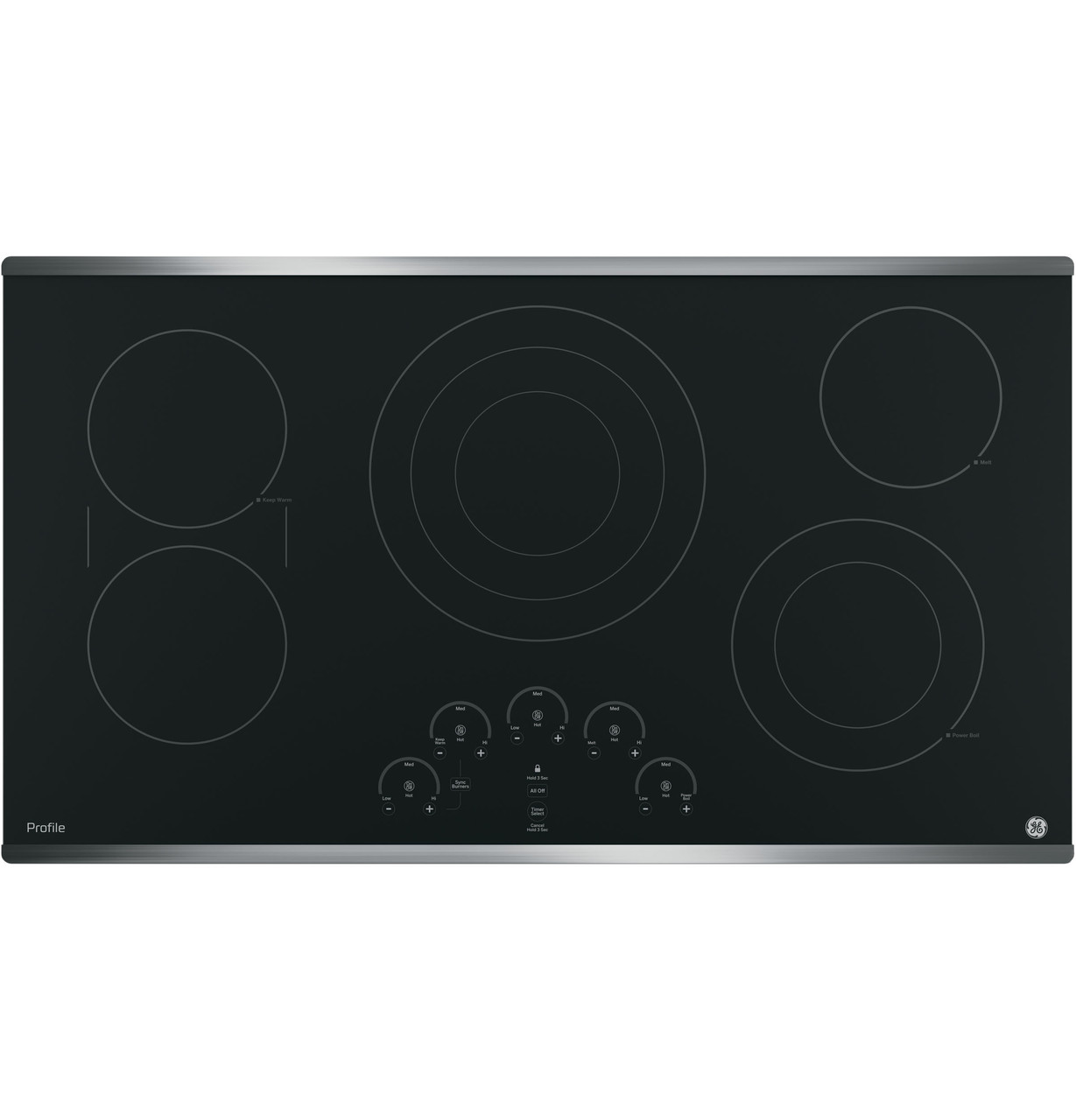 GE Profile Electric Cooktop