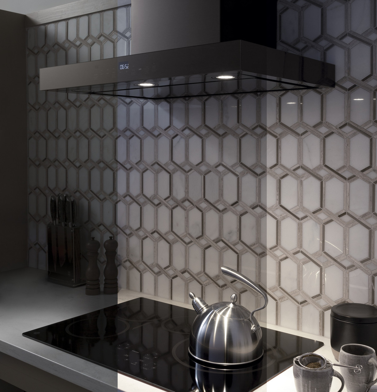 30” Smart Designer Wall Mount Hood w/ Perimeter Venting - Thumbnail 3