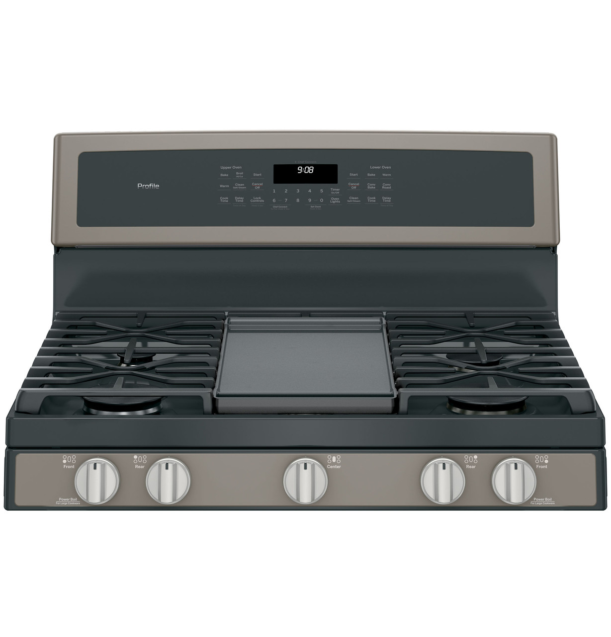 GE Profile Gas Double Oven Convection Range