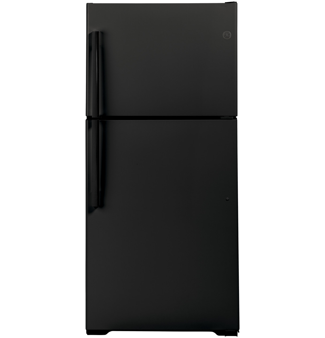 GE 33 Inch 33" Top Freezer Refrigerator GTS22KGNRBB | Fridge.com